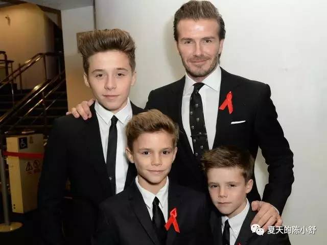 贝克汉姆大背头发型,贝克汉姆3个儿子名字