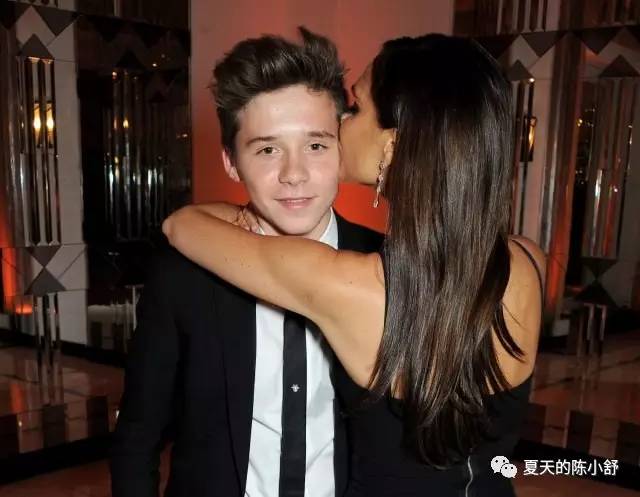 贝克汉姆的经典发型,贝克汉姆三个儿子颜值