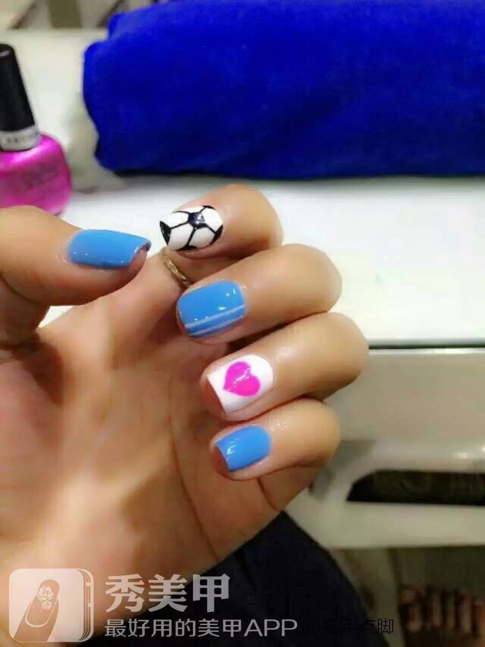 足球美甲视频,足球美甲葡萄牙