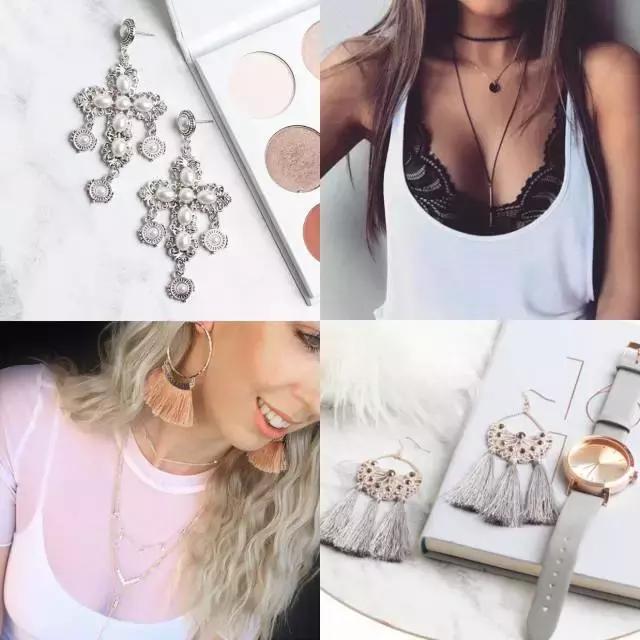 平价又不掉色的小众首饰,小众黑暗风首饰推荐平价