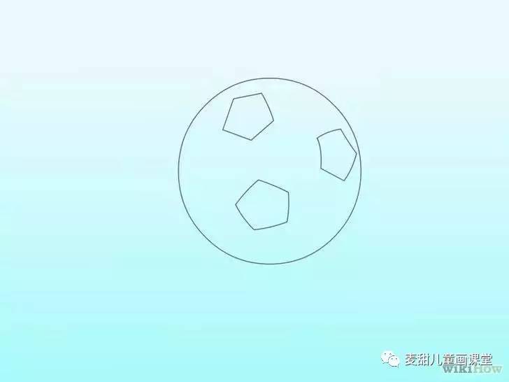 足球的画法和技巧,足球各种画法