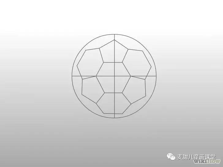 关于足球的画法,足球的画法和技巧