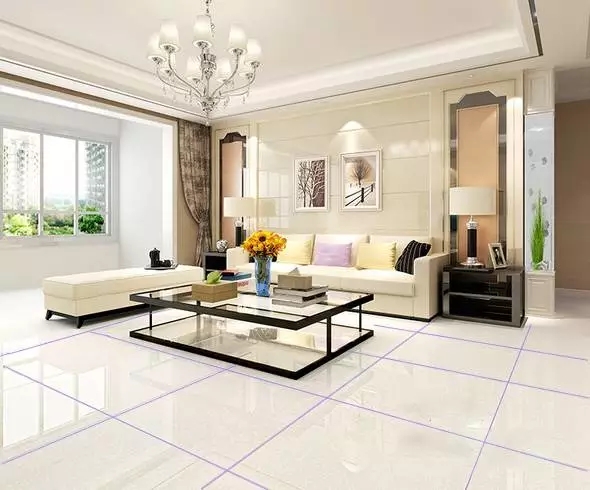 客厅瓷砖什么样的好看又实用,家用客厅瓷砖如何选择好
