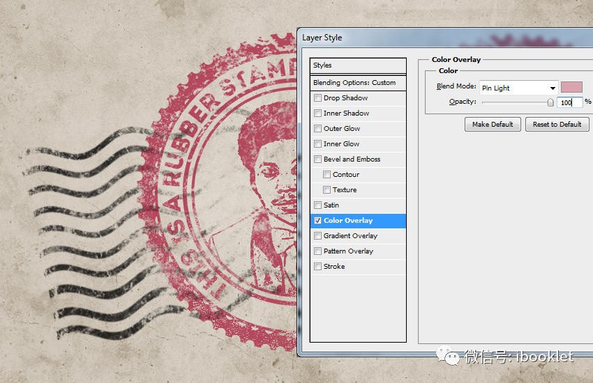 如何在Photoshop中创建橡皮图章效果