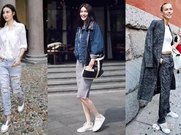 一双鞋柜里必不可少的百搭小白鞋,最美最实用的鞋柜