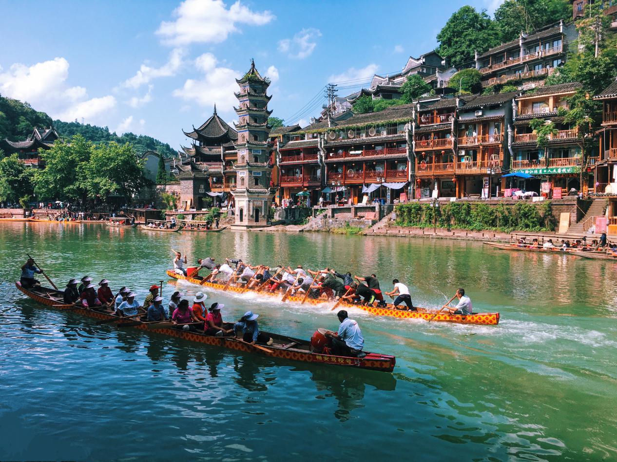 湖南沈从文故居,沈从文的故乡湘西凤凰古城