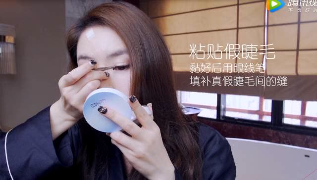 戚薇美妆教程日常化妆,戚薇惊艳美妆视频