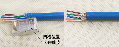 六类水晶头和模块线序不一样,六类网络面板和水晶头线序不一样