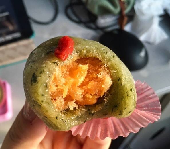 蛋黄肉松青团哪家好吃,最好吃的蛋黄肉松青团