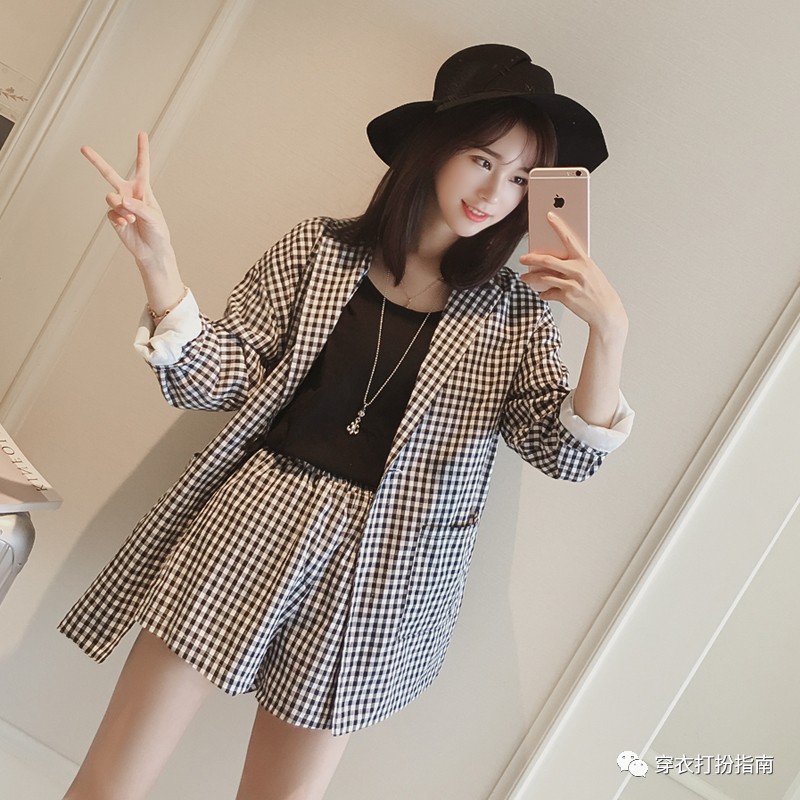 又酷又飒的穿搭套装,高品质爆款套装两个颜色穿搭分享