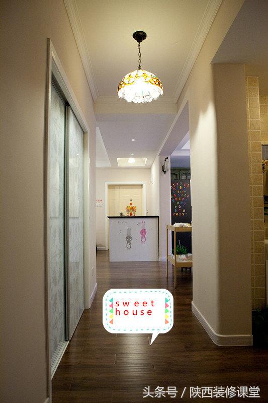 田园风格二室一厅装修效果图,130平两层新中式田园风格