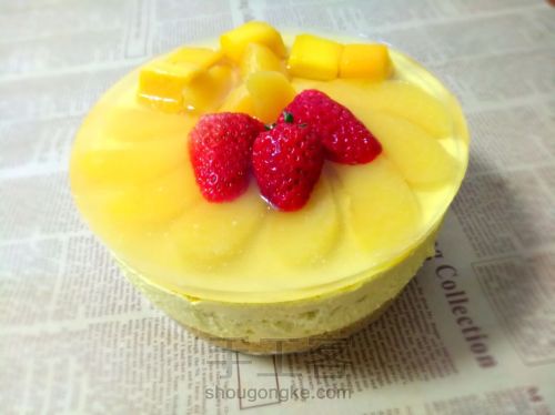 芒果超浓郁的慕斯～