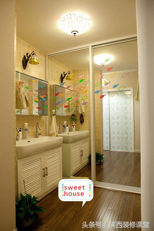 田园风格二室一厅装修效果图,130平两层新中式田园风格