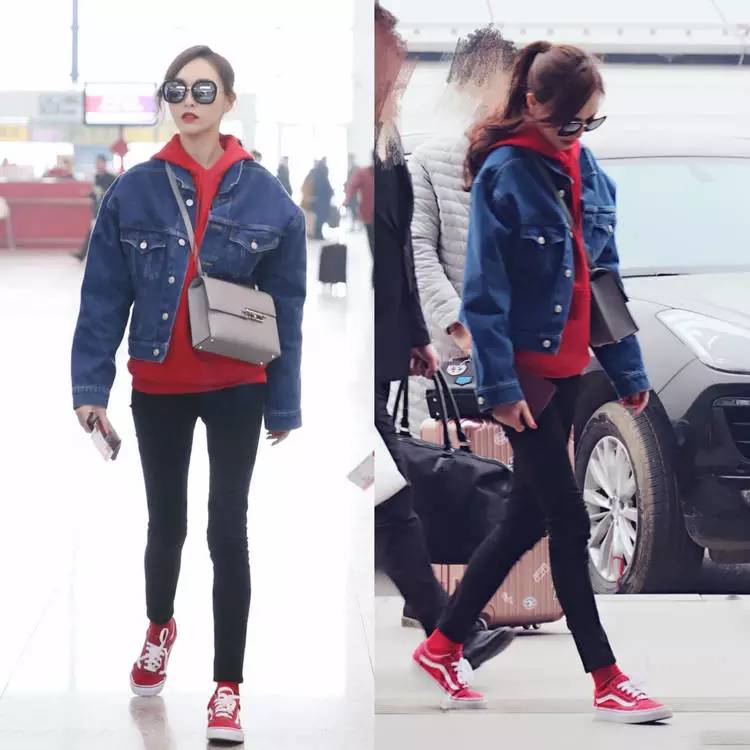 唐嫣杨幂关晓彤娜扎江疏影李宇春,唐嫣李宇春女星海量红裙造型