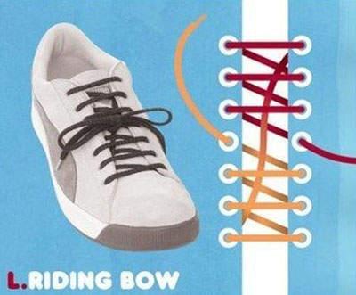 旅游鞋鞋带的24种系法,花样穿鞋带100种视频