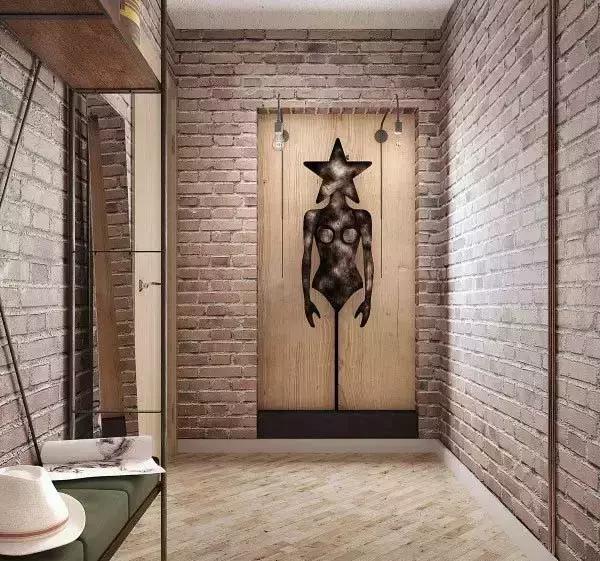 换鞋在门外好还是在玄关里好,入户玄关坐着换鞋对着门是否好