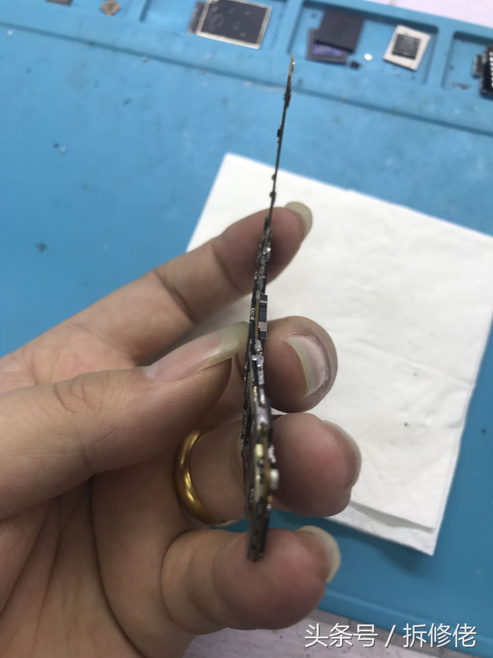 苹果主板变形可以维修吗,苹果6sp主板坏了怎么修