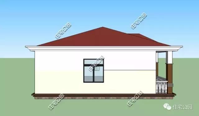 开间14米进深11米一层别墅,开间14进深11米的一层平房
