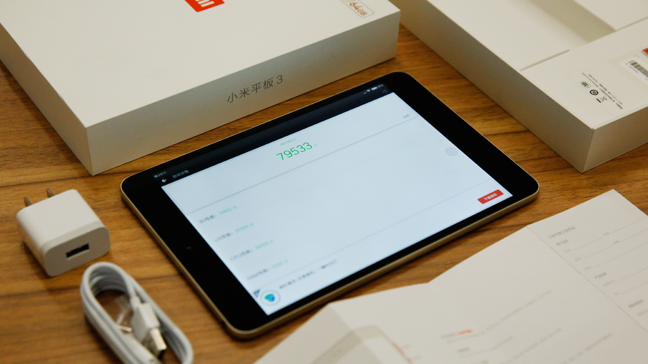 小米平板3开箱体验：4GB+64GB，联发科MT8176六核