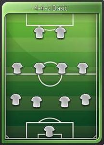 足球防守反击阵型,有中锋的足球阵型