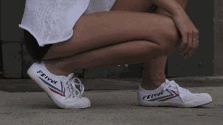 山寨回力鞋杨幂穿,杨幂回力鞋有木有字母