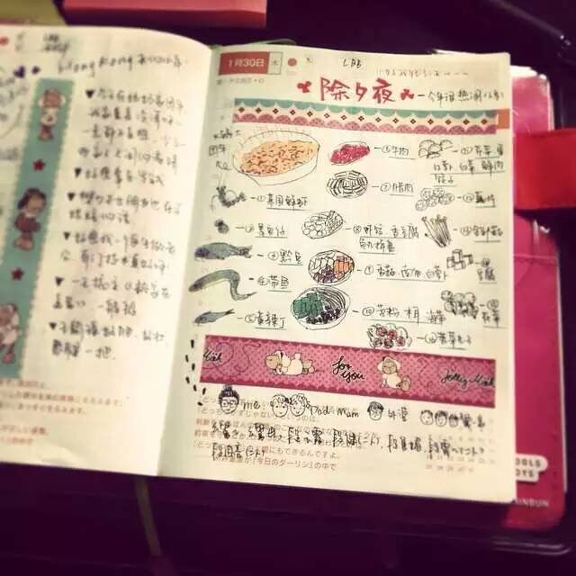 一支笔一页手账,一本有回忆的手账