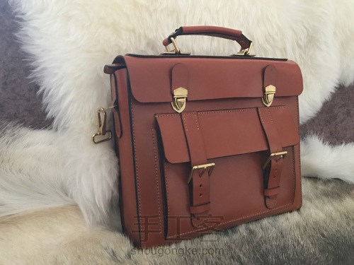 自己动手来做一个高大上的杜勒斯风格公文包吧