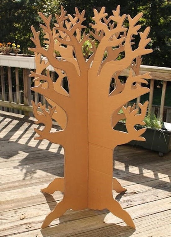 废纸箱做儿童玩具,废纸箱做可爱的宝宝