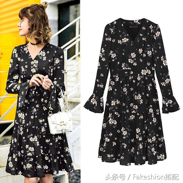 碎花连衣裙的搭配与讲解,碎花连衣裙100种搭配图