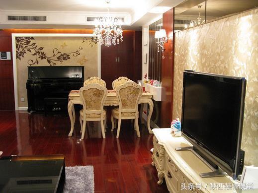 来一套简欧完工实景,130平简欧风格低调奢华