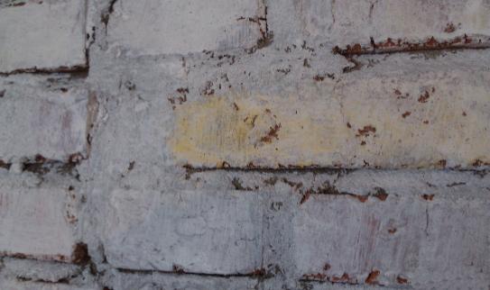 昨天，发现刚砌好的书架变色了，丑死了！师傅竟说用醋浇一下就好