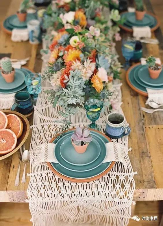 怎么拍出效果好的餐桌照,高颜值餐桌布置图