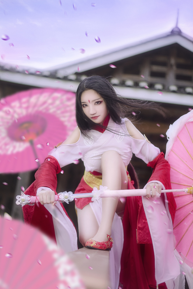 天涯明月刀手游cos,天涯明月刀cos山海观雾