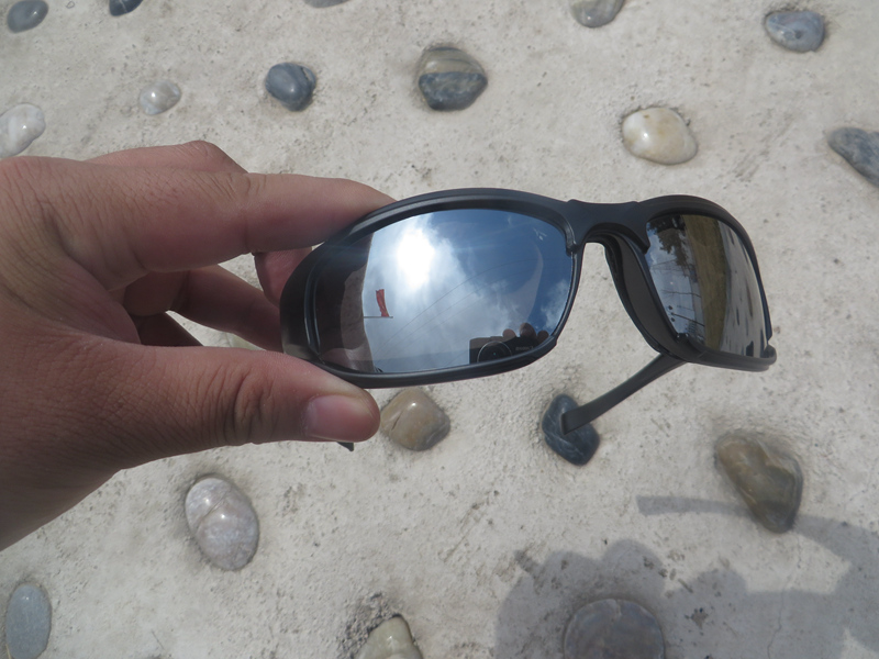 时尚防眩光运动眼镜,弧形环抱运动眼镜