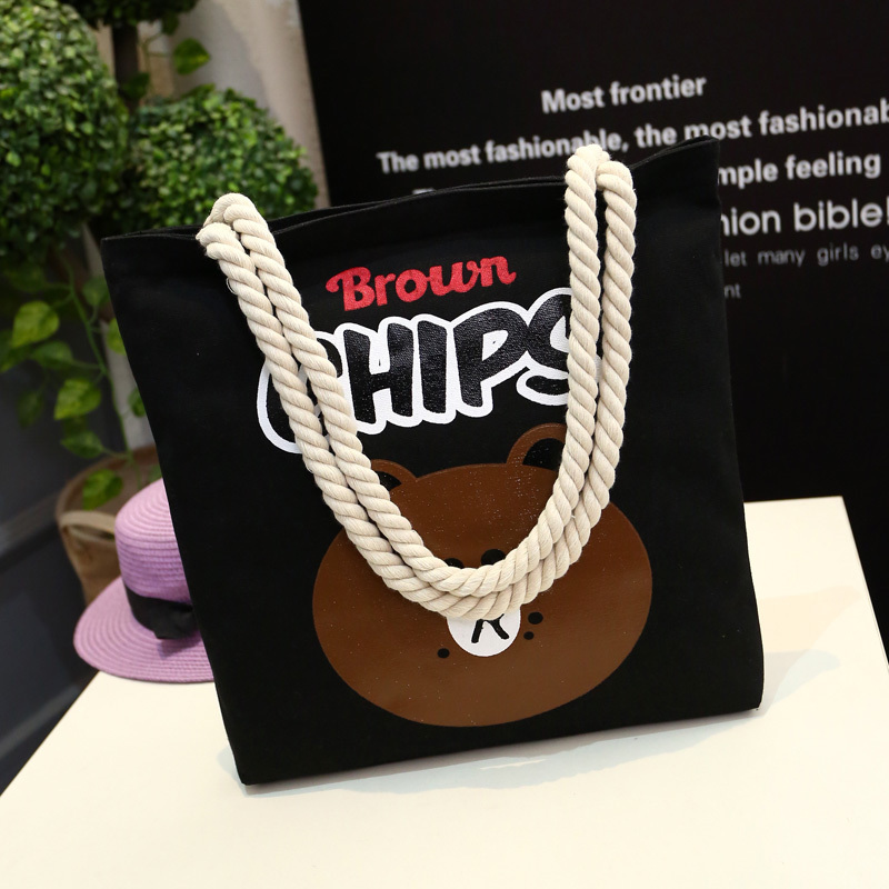 文艺小清新的气质,斜背包帆布文艺森系