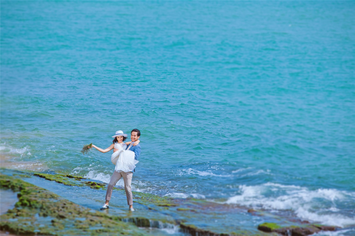 北海婚纱照拍摄风格,北海海边婚纱摄影地点
