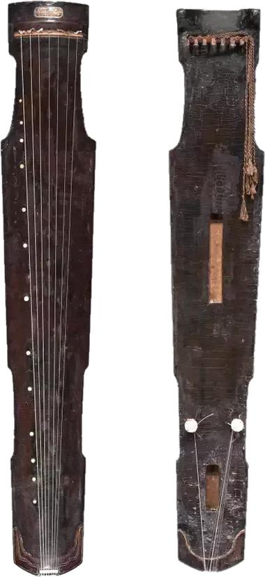 历代古琴的基础知识,中国古琴辨识图