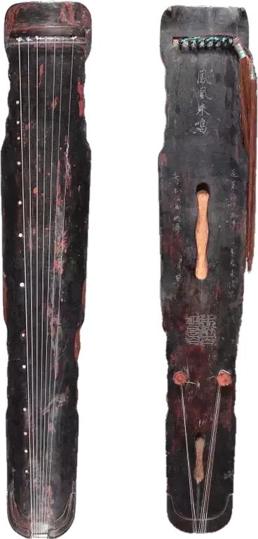 历代古琴的基础知识,中国古琴辨识图