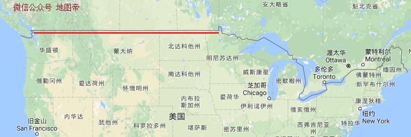 世界上最直的一条分界线,世界上哪两国的边界线最长