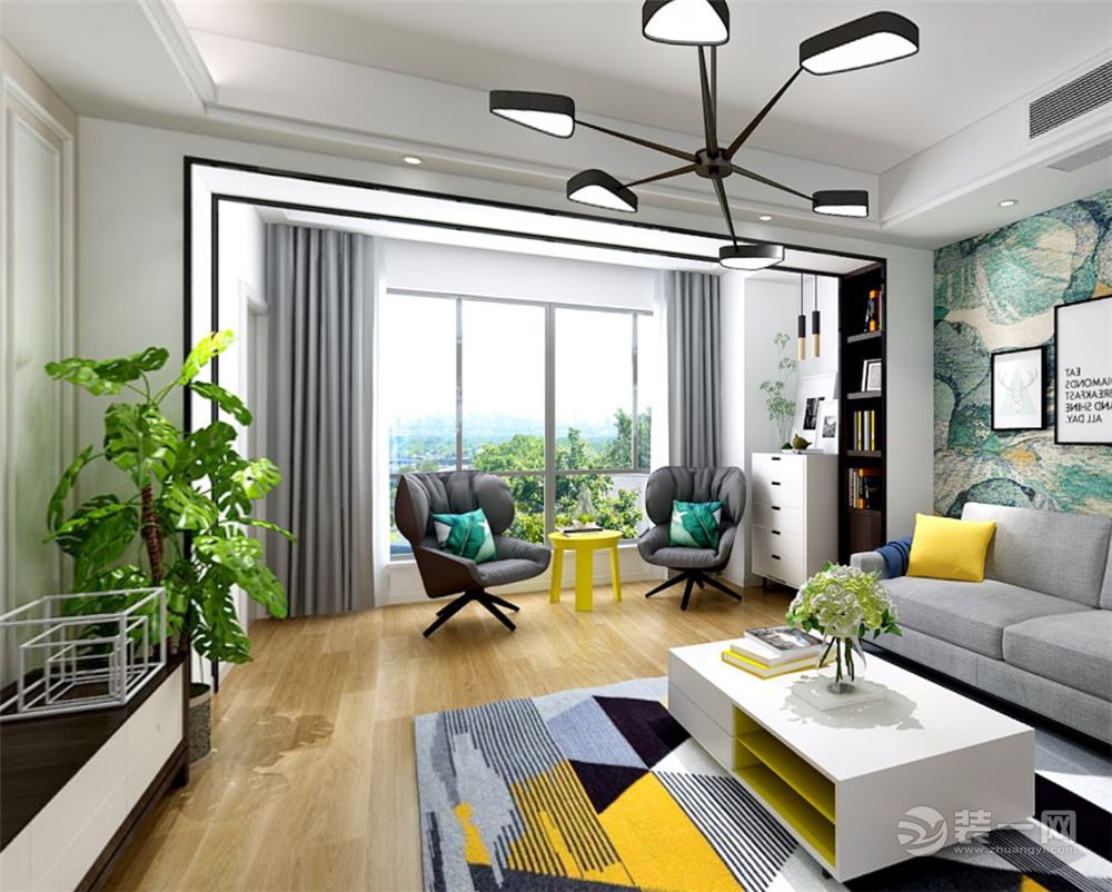 宁波恒威国际城,宁波小户型装修风格效果图