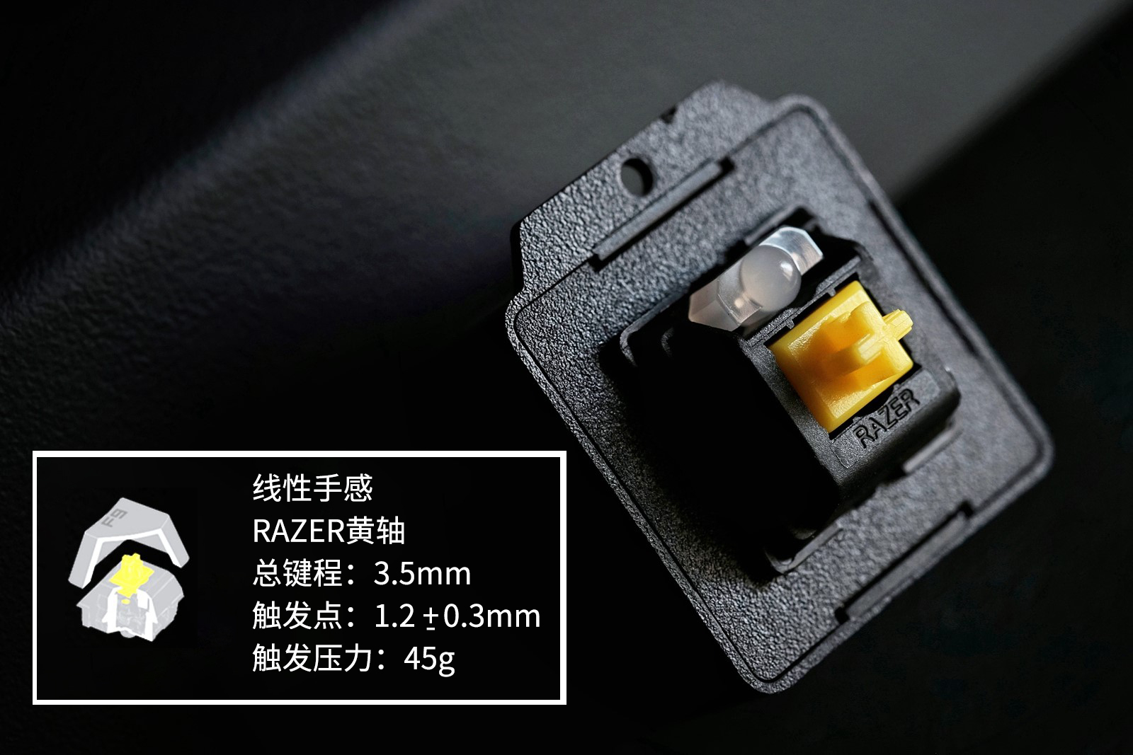 黑轴时代已过,RAZER新一代电竞黄轴到来!