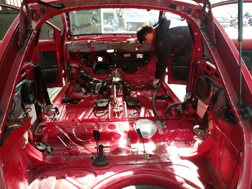 07年甲壳虫整备,一代甲壳虫大修