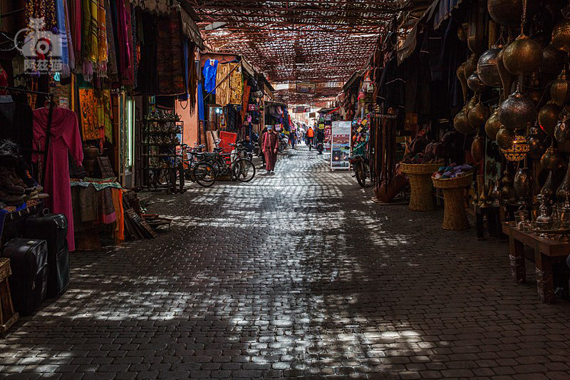 摩洛哥马拉喀什不眠之夜,摩洛哥马拉喀什老城市