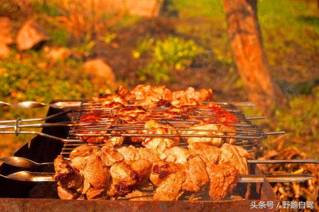北京深秋露营野滩烧烤推荐,野鹅自驾