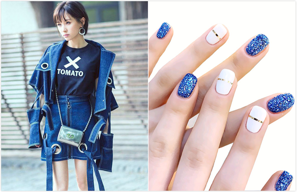 日式美甲欢乐颂,欢乐颂五美戴什么耳环好看