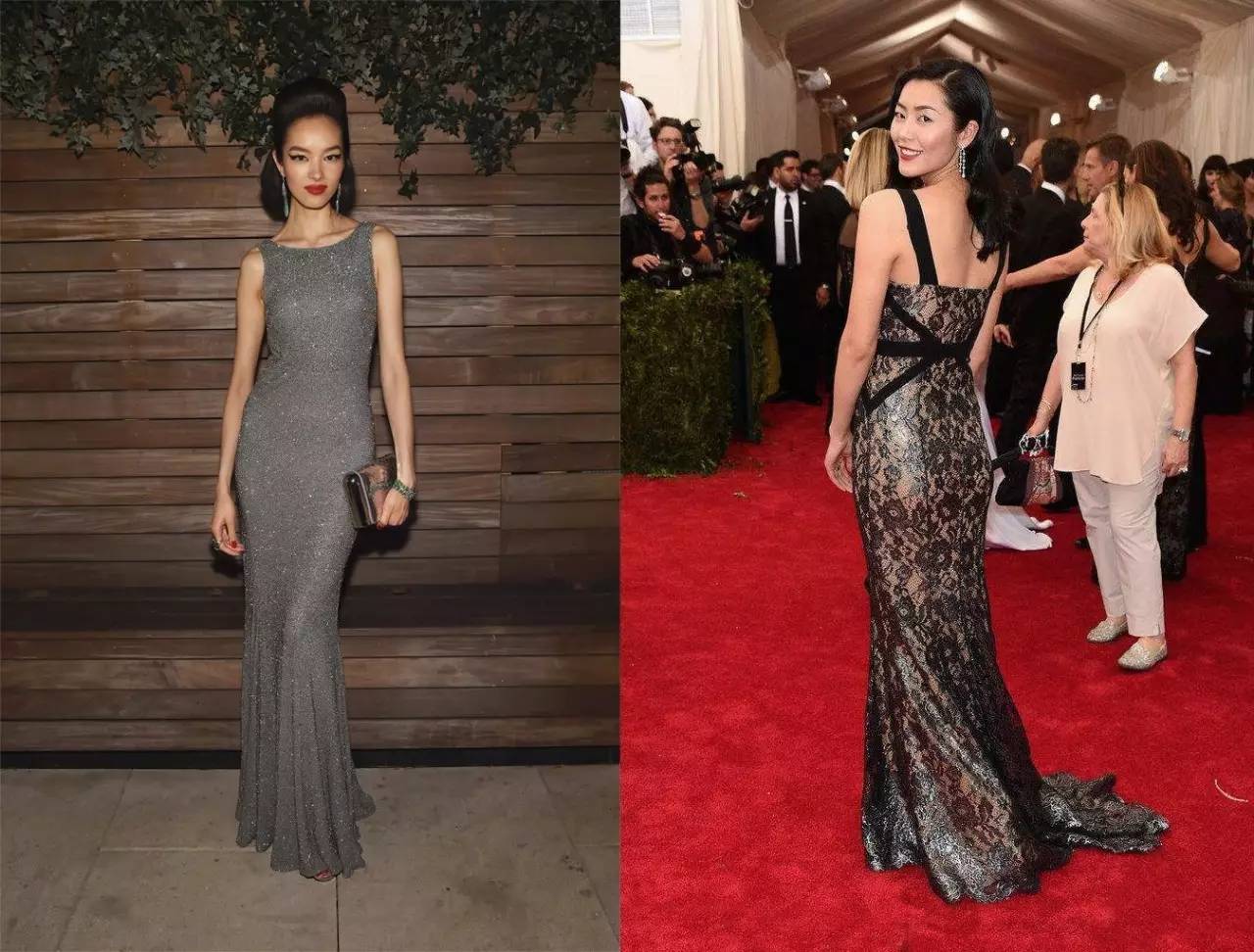 杨幂metgala红毯万寿牡丹现场,杨幂上红毯