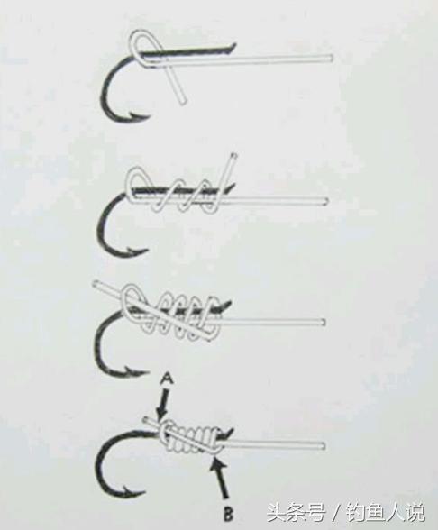好简单!13种的绑鱼钩方法会1种足够用一辈子