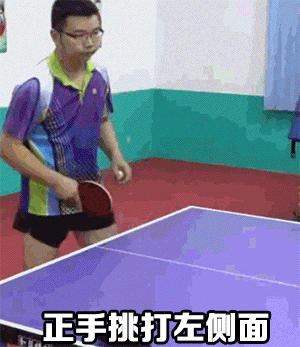 乒乓球技术分享反手站位框架教学,乒乓球技术汇总表
