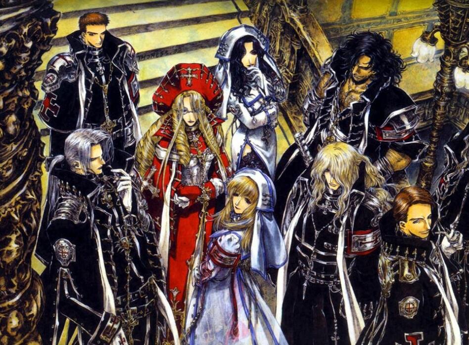 吸血鬼和圣经的图片,圣经吸血鬼画风