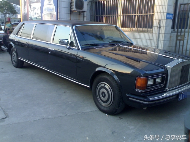 1991年的加长劳斯莱斯,全世界最豪华劳斯莱斯加长版经典